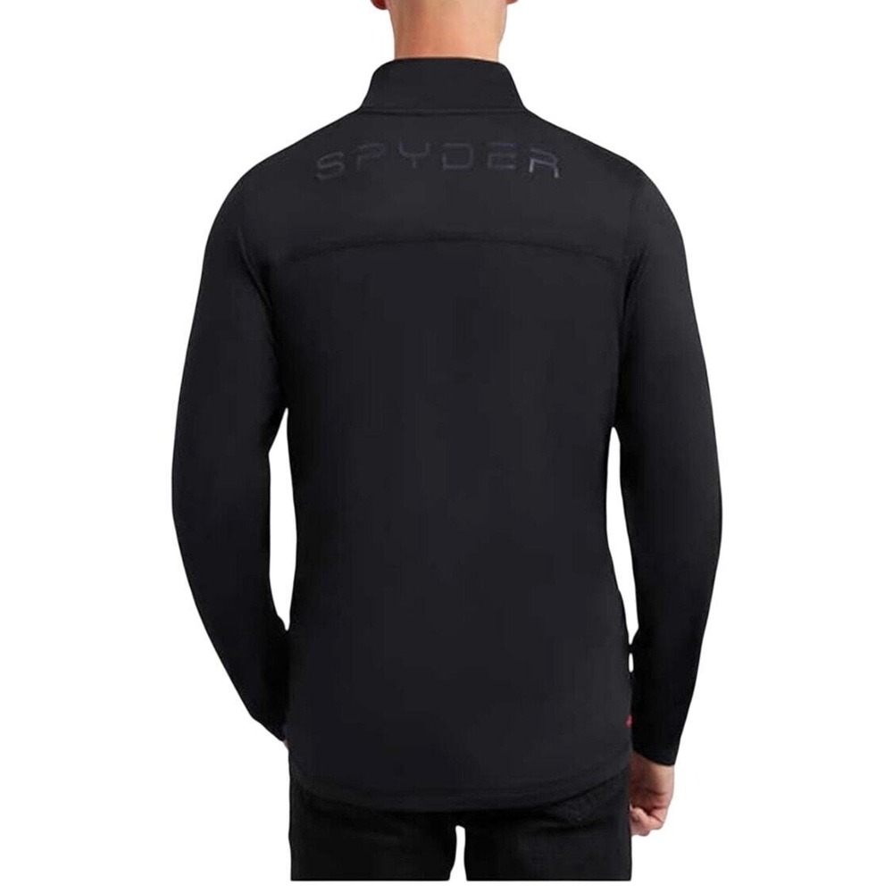 Spyder Active Men's Quarter Zip Long Sleeve‎ Athletic Fit Shirt XL Performance - Picture 3 of 16